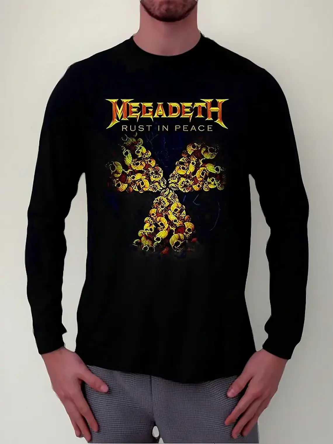 Polera Manga Larga Megadeth - Rust In Peace - Ver 07 1