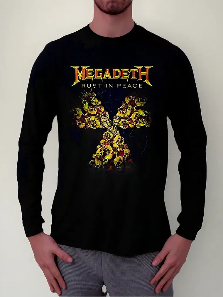 Polera Manga Larga Megadeth - Rust In Peace - Ver 07 1