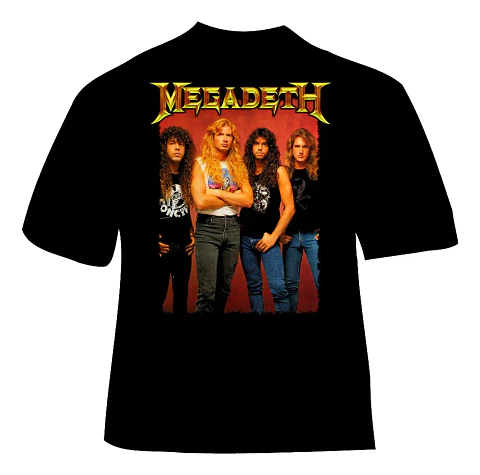 Polera Megadeth - Ver 11 - Banda