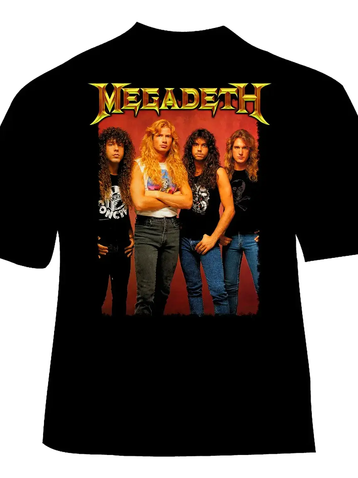 Polera Megadeth - Ver 11 - Banda 1