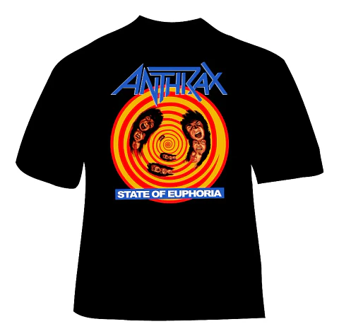 Polera Anthrax - Ver 09 - State Of Euphoria