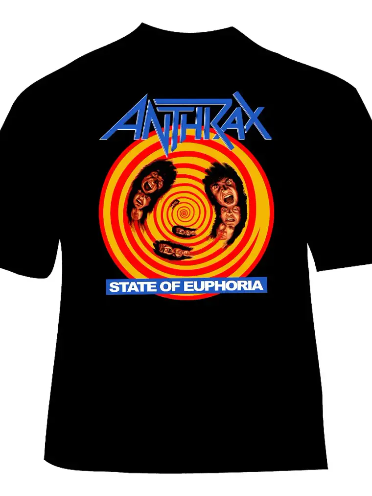 Polera Anthrax - Ver 09 - State Of Euphoria 1