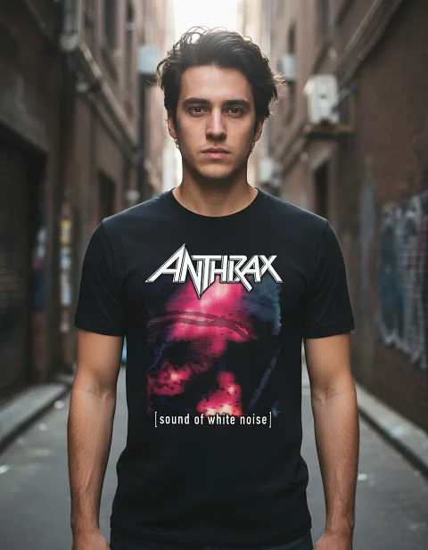 Polera Anthrax - Ver 18 - Sound Of White Noise