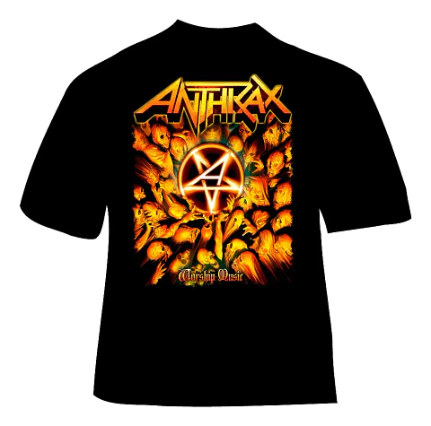 Polera Anthrax - Ver 05 - Worship Music