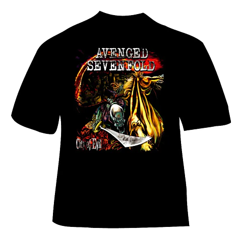 Polera Avenged Sevenfold - Ver 06 - City Of Evil