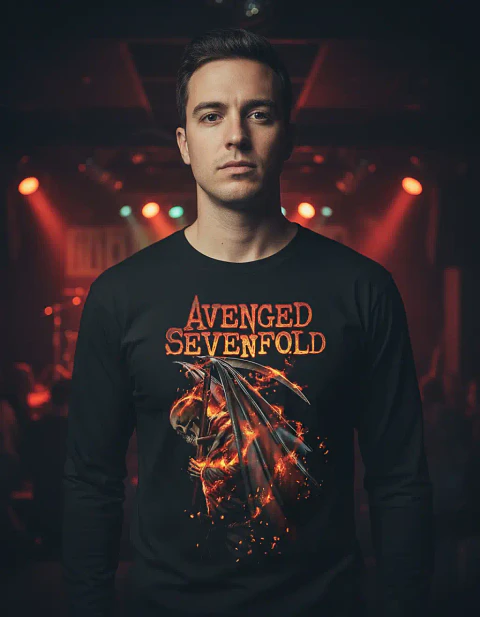 Polera Manga Larga Avenged Sevenfold - Ver 04