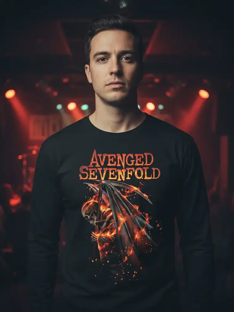 Polera Manga Larga Avenged Sevenfold - Ver 04 1