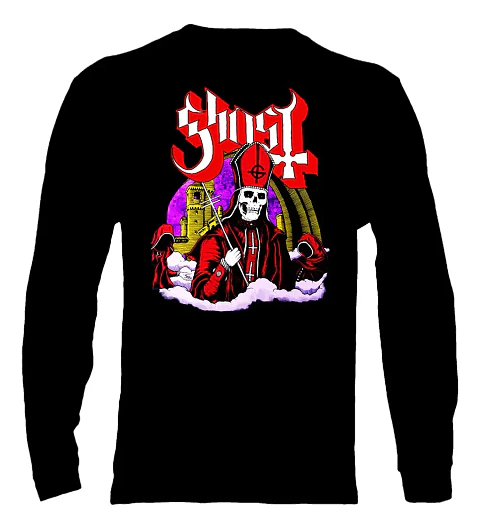 Polera Manga Larga Ghost - Ver 12 - Vale Gamess