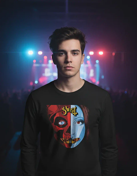 Polera Manga Larga Ghost - Ver 18 - Vale Gamess