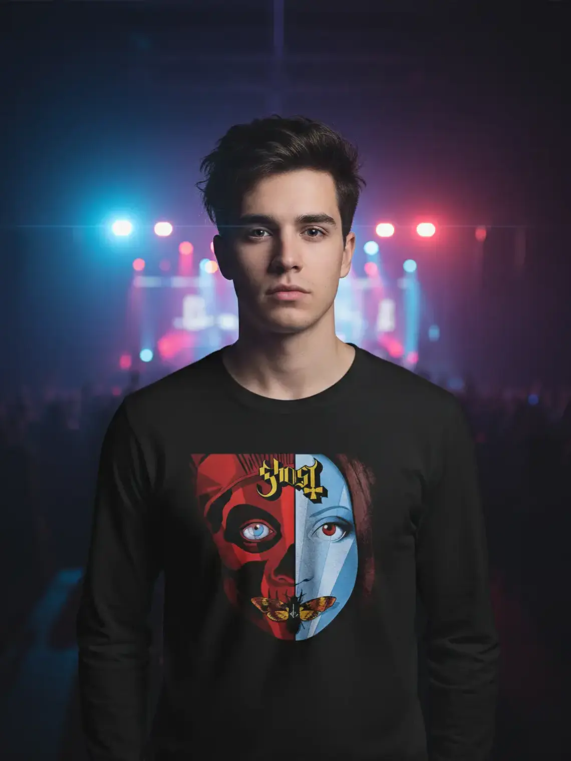 Polera Manga Larga Ghost - Ver 18 - Vale Gamess 1