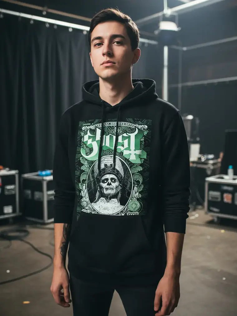 Polera Ghost - Ver 10 - Papa Nihil 1
