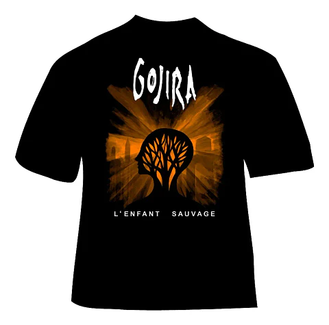Polera Gojira - Ver 08 - L'enfant Sauvage