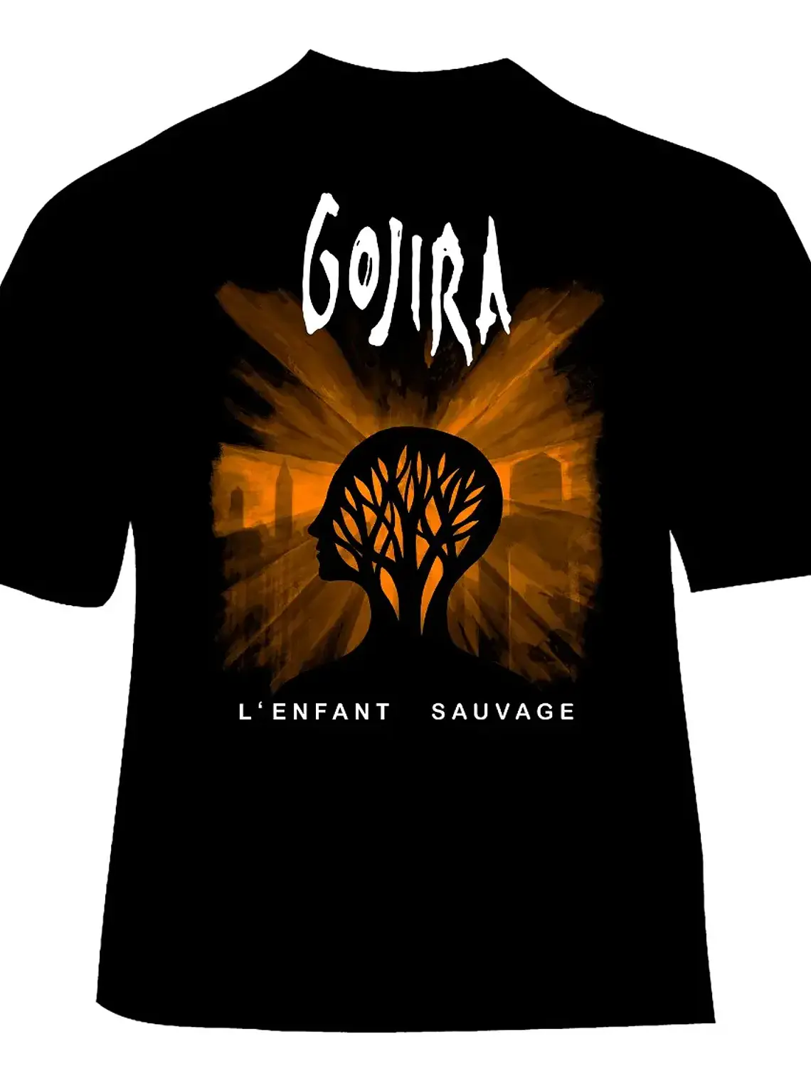 Polera Gojira - Ver 08 - L'enfant Sauvage 1
