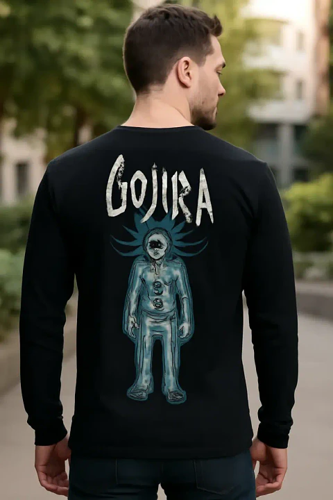 Polera Manga Larga Gojira - Ver 09 - The Way Of All Flesh