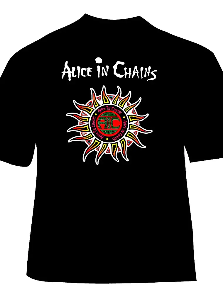 Polera Alice In Chains - Ver 06 - Logo 1