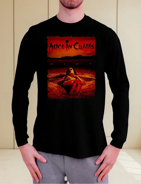 Polera Manga Larga Alice In Chains - Ver 01 - Dirt