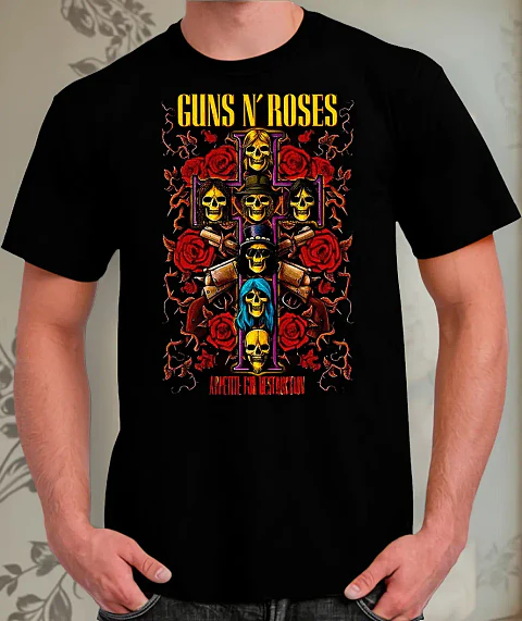 Polera Guns N' Roses - Ver 15 - Appetite For Destruction