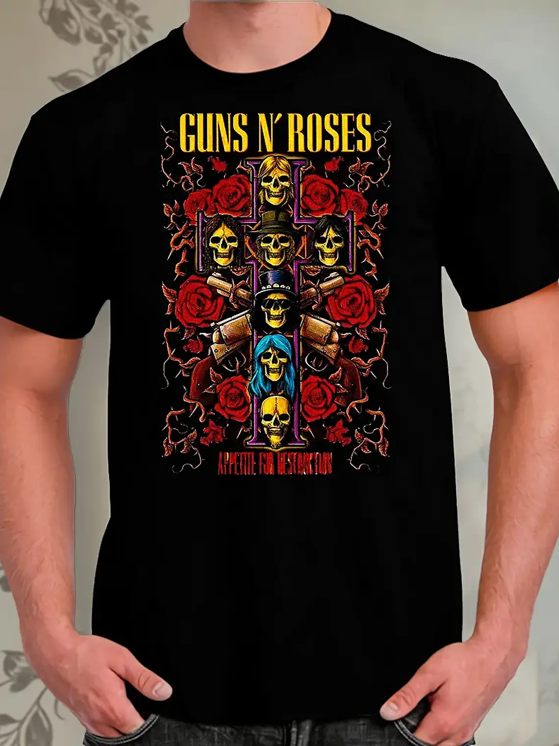 Polera Guns N' Roses - Ver 15 - Appetite For Destruction 1