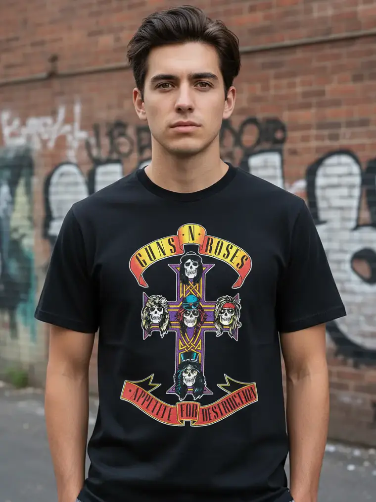 Polera Guns N' Roses - Ver 08 - Appetite For Destruction 1