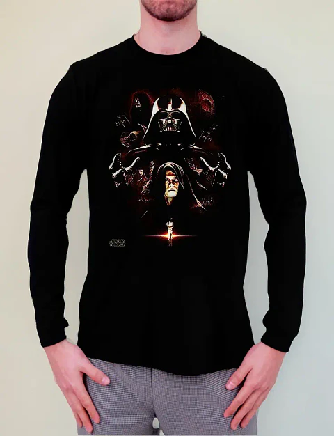 Polera Manga Larga Star Wars - Ver 01 - Episodio 3