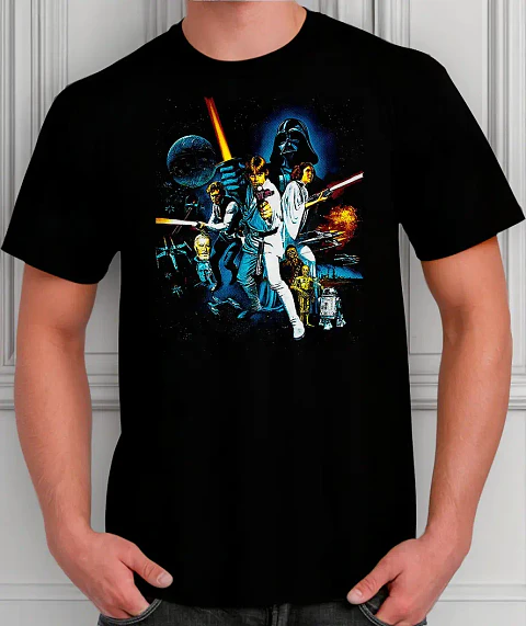 Polera Star Wars - Ver 10 - Vale Gamess