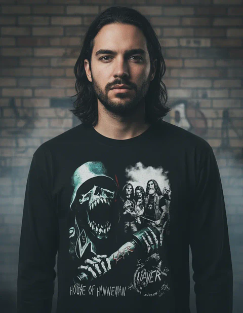 Polera Manga Larga Slayer - Ver 21 - House Of Hanneman