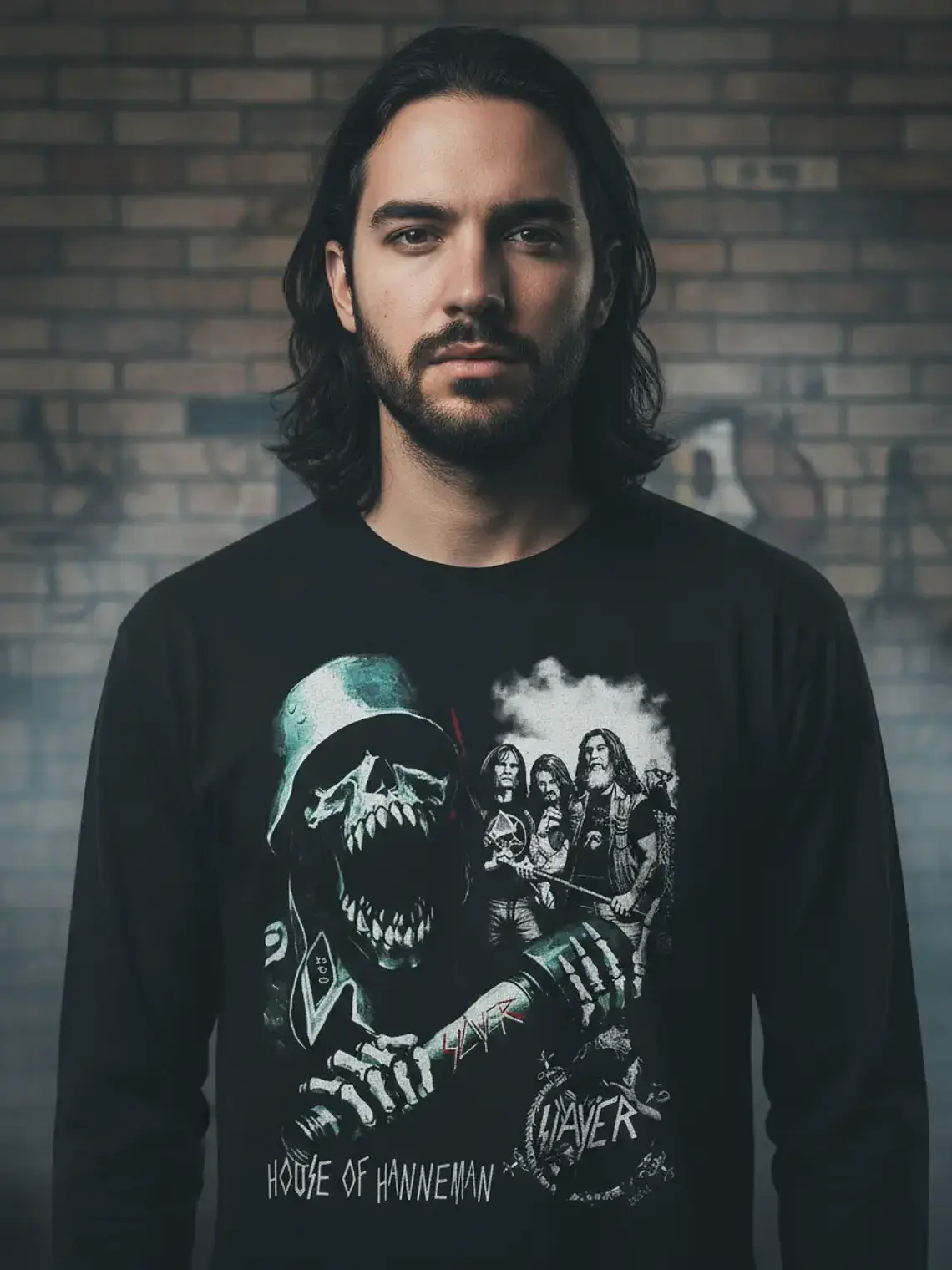 Polera Manga Larga Slayer - Ver 21 - House Of Hanneman 1