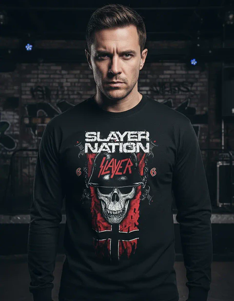 Polera Manga Larga Slayer - Ver 26 - Slayer Nation
