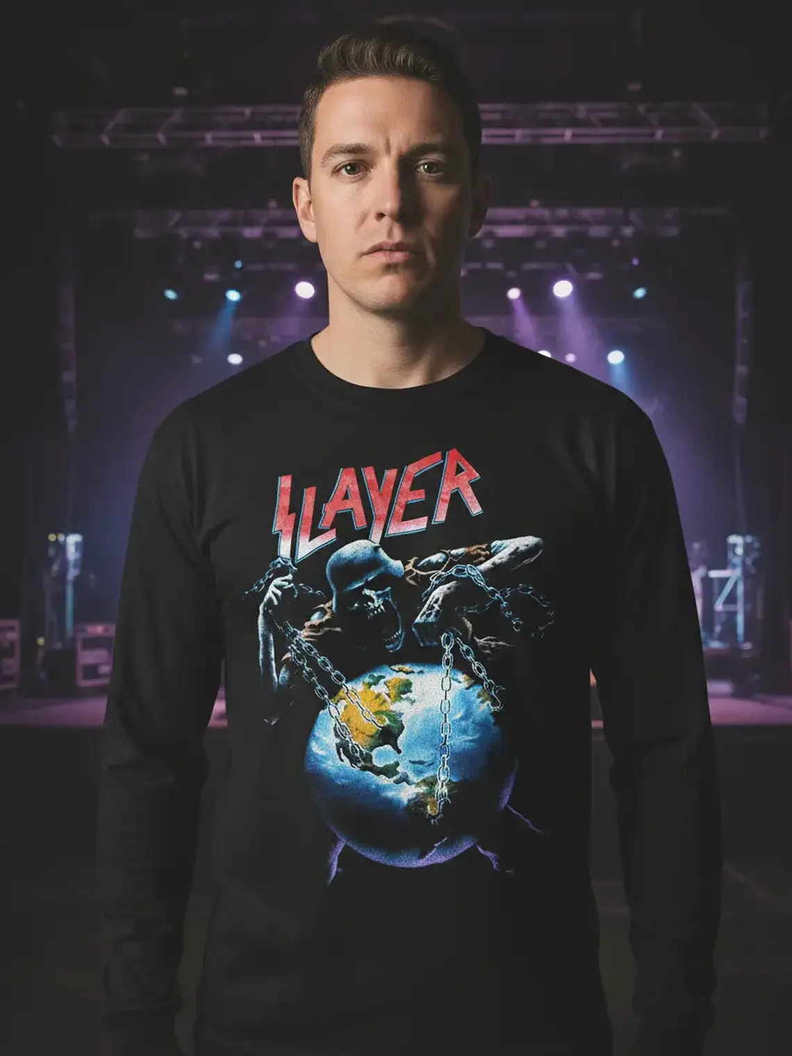 Polera Manga Larga Slayer - Ver 37 - Vale Gamess 1