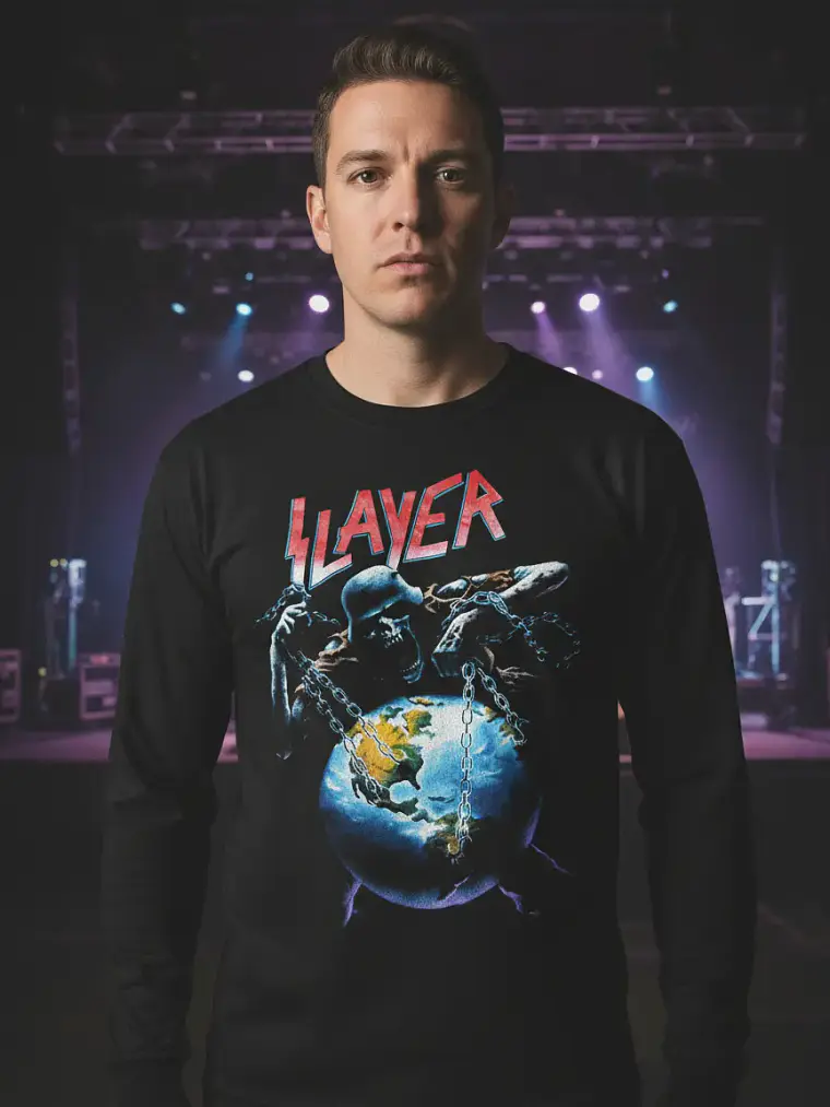 Polera Manga Larga Slayer - Ver 37 - Vale Gamess 1