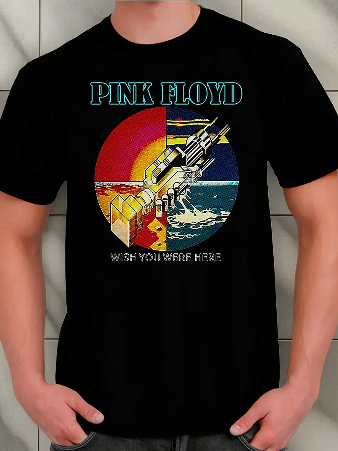 Polera Pink Floyd - Ver 15 - Wish You Were Here 1