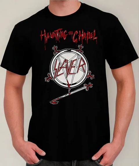 Polera Slayer - Ver 19 - Haunting The Chapel