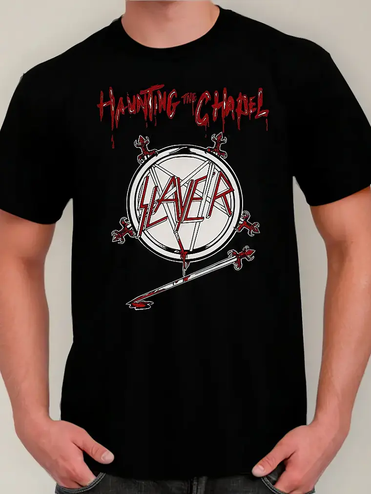 Polera Slayer - Ver 19 - Haunting The Chapel 1