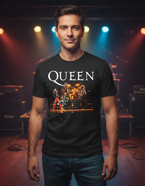 Polera Queen - Ver 13 - Live 1980