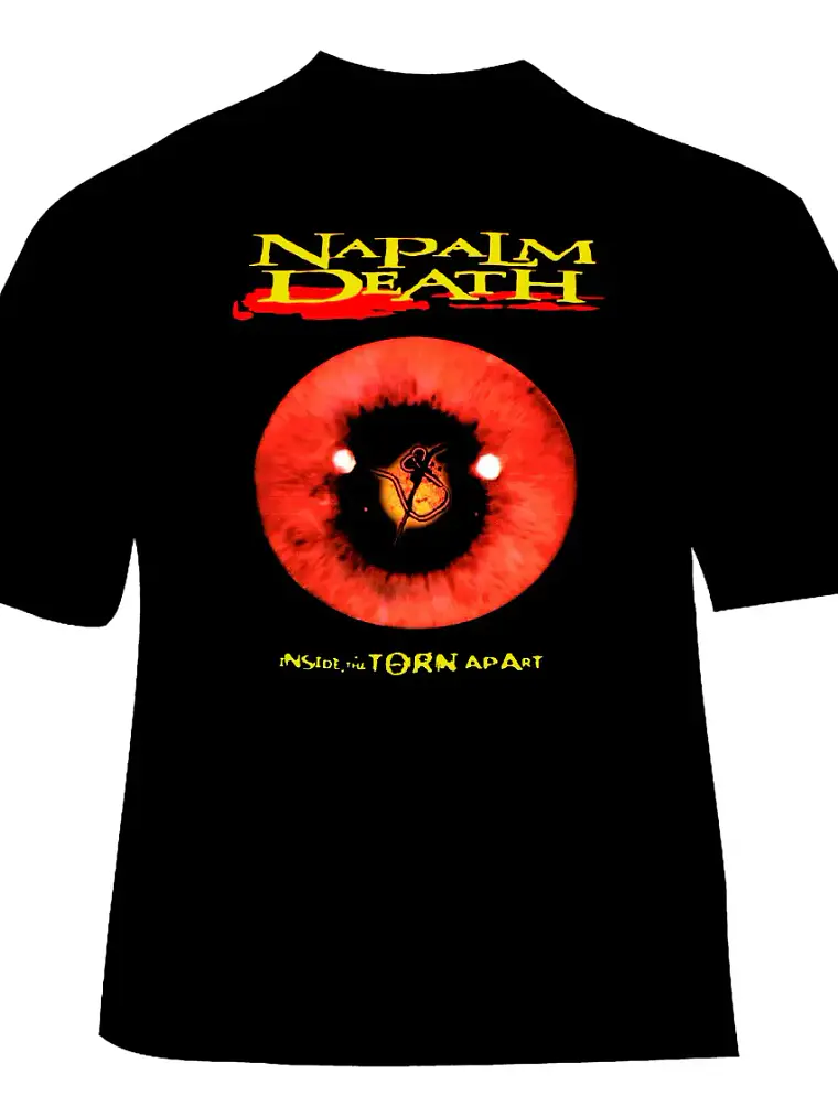 Polera Napalm Death - Ver 07 - Inside The Torn Apart 1