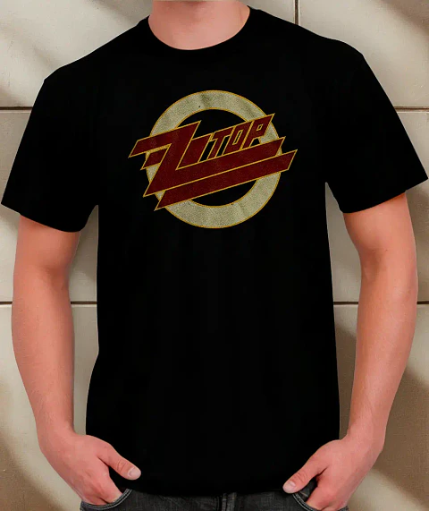 Polera Zz Top - Ver 07 - Logo