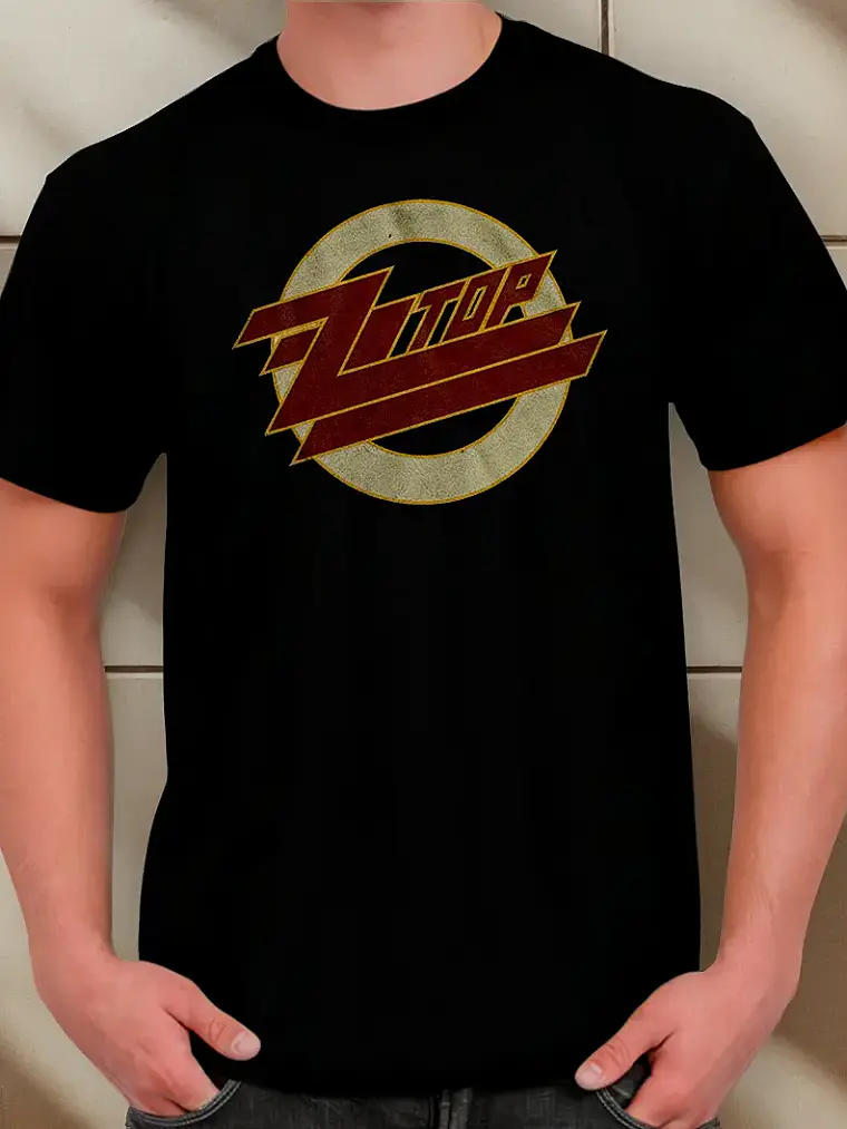 Polera Zz Top - Ver 07 - Logo 1