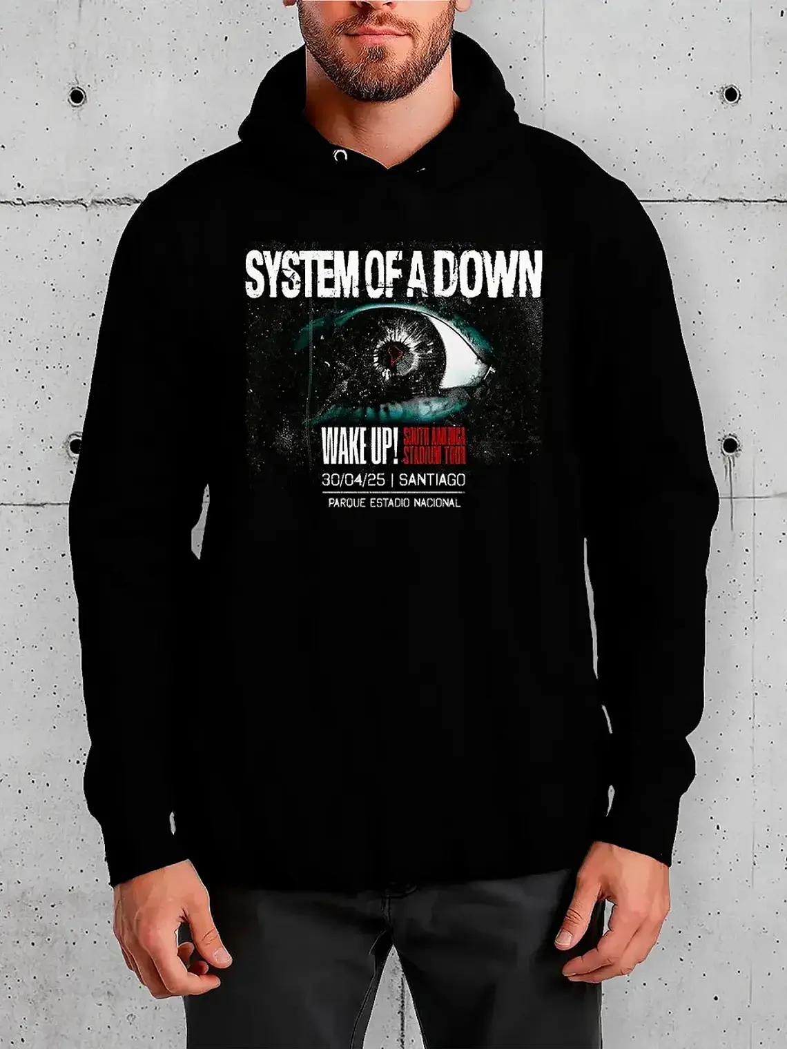 Poleron System Of A Down - Ver 01 - Chile 2025 1