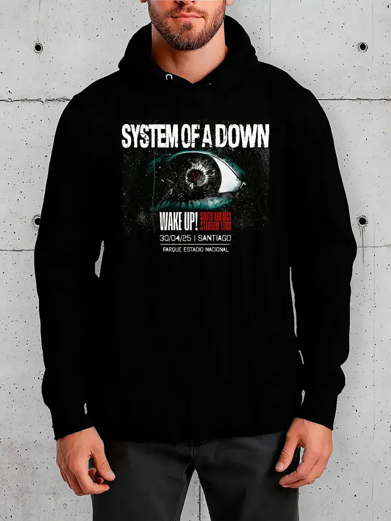 Poleron System Of A Down - Ver 01 - Chile 2025 1