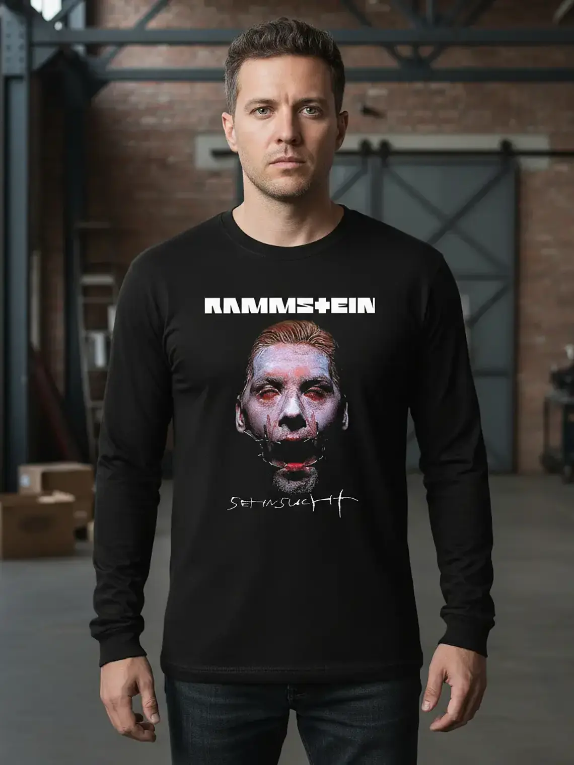 Polera Manga Larga Rammstein - Sehnsucht Ver 1 - Vale Gamess 1