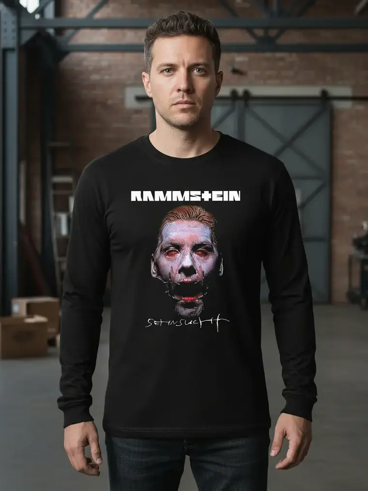 Polera Manga Larga Rammstein - Sehnsucht Ver 1 - Vale Gamess 1