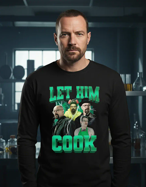 Polera Manga Larga Breaking Bad - Ver 02 - Vale Gamess