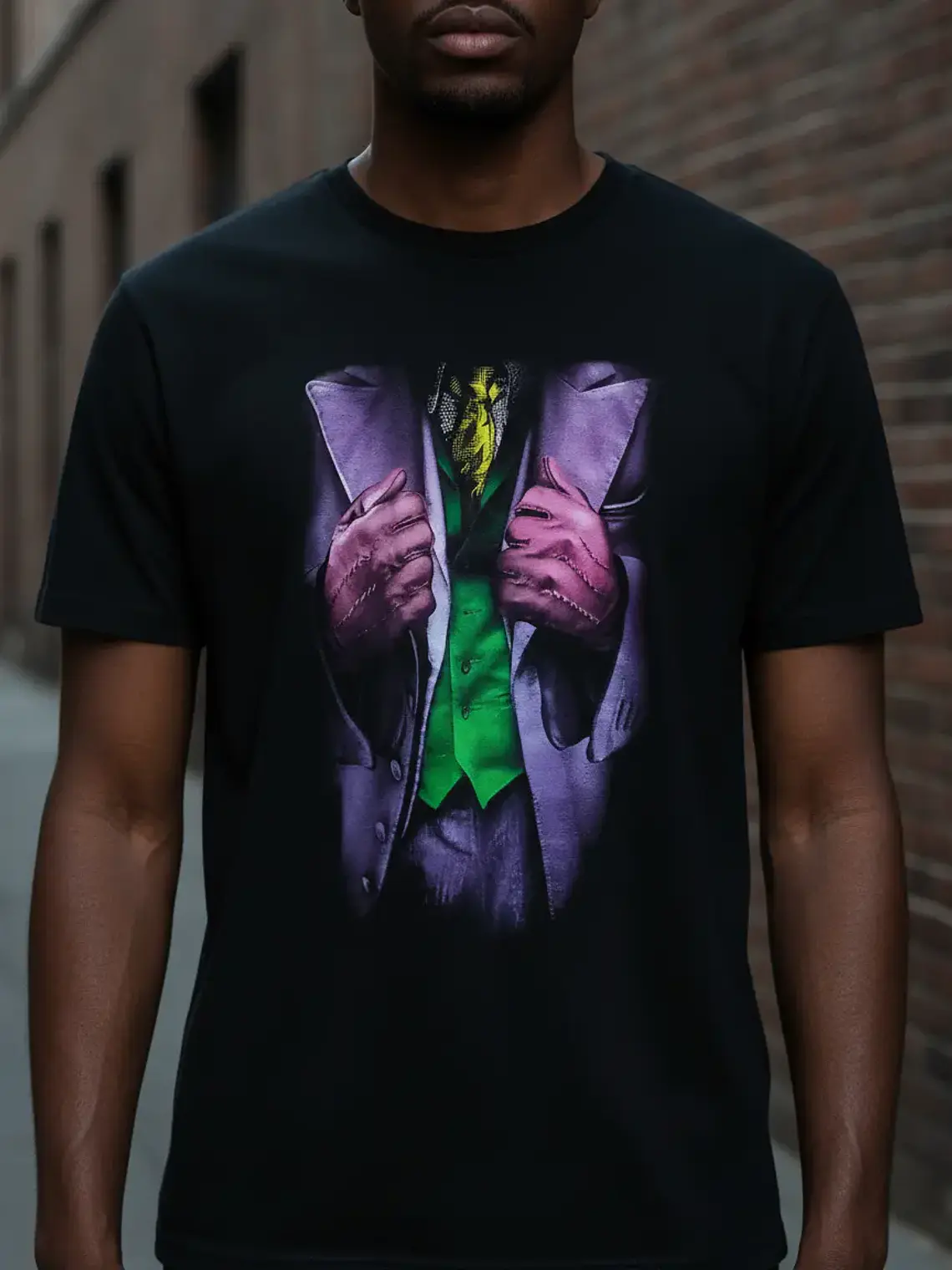 Polera The Joker; Guason - Ver 01 - Traje 1
