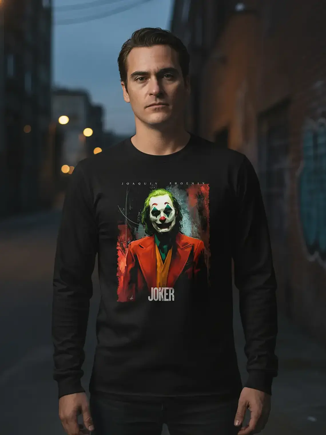 Polera Manga Larga The Joker; Guason - Ver 05 - Phoenix Joaq 1