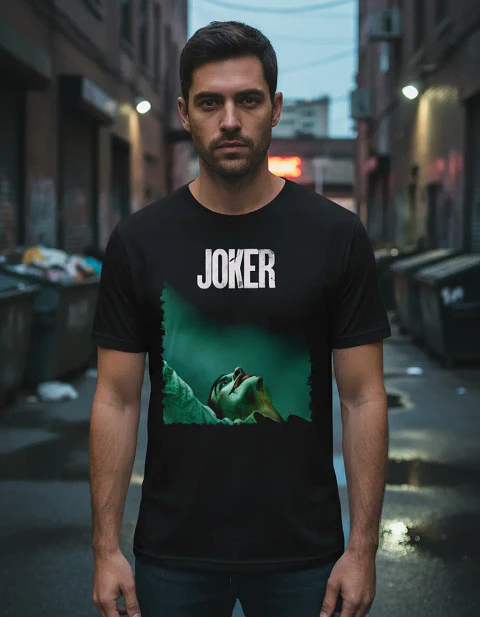 Polera The Joker; Guason - Ver 09 - Joaquin Phoenix