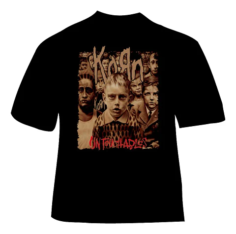 Polera Korn - Ver 05 - Untouchables