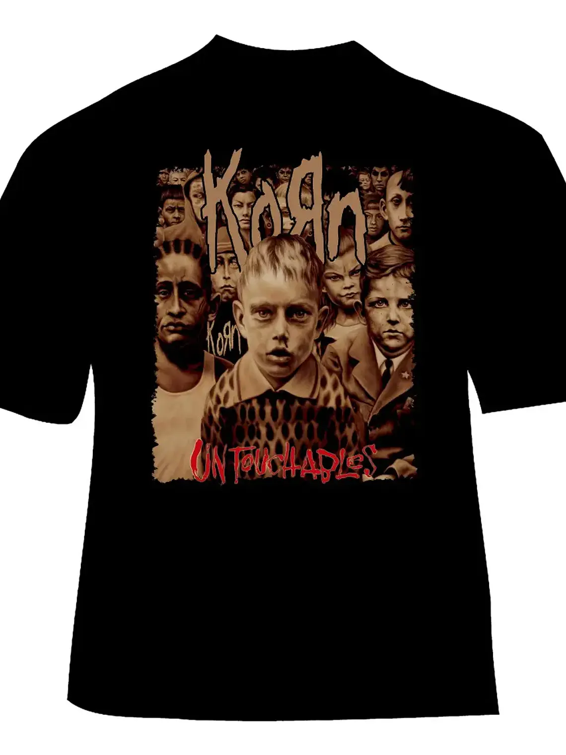 Polera Korn - Ver 05 - Untouchables 1