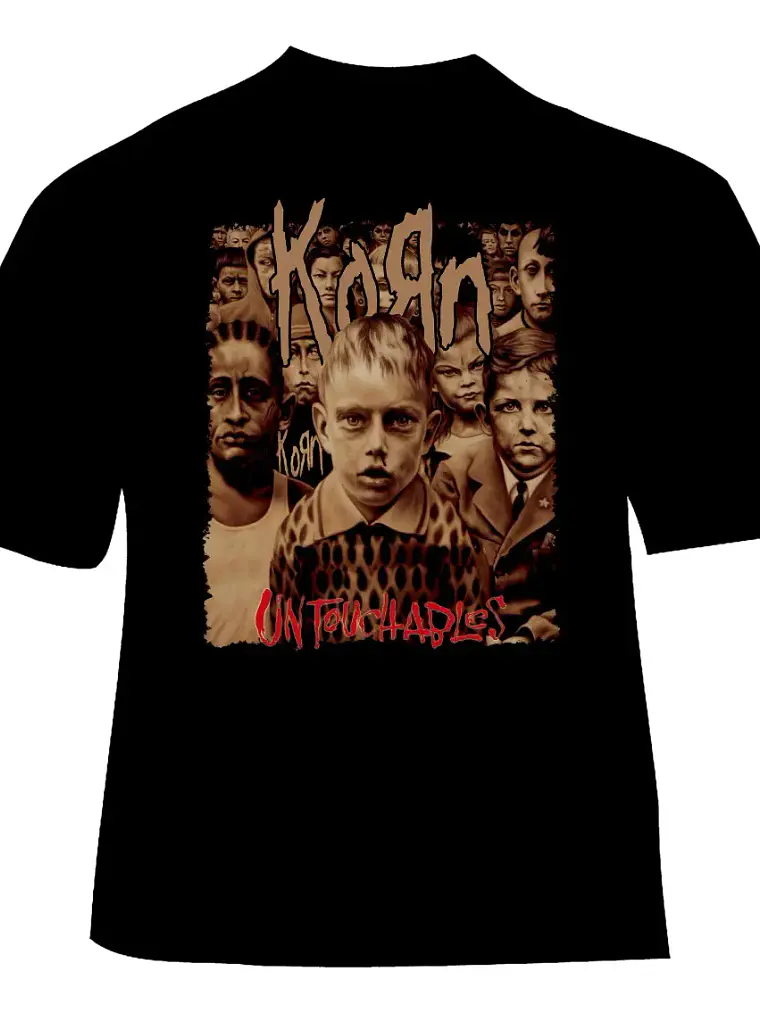 Polera Korn - Ver 05 - Untouchables 1