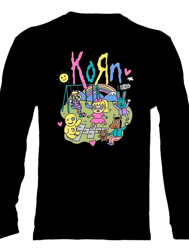 Polera Manga Larga Korn - Ver 06 - Vale Gamess 1