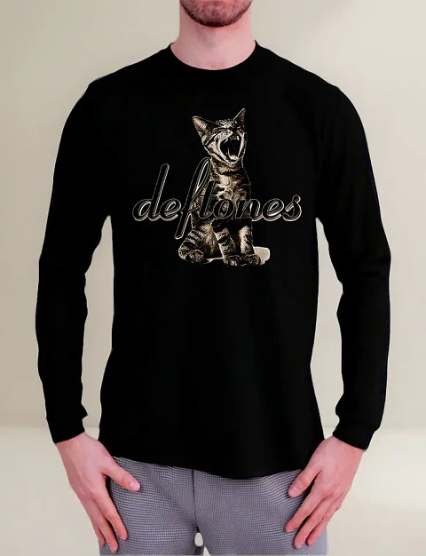 Polera Manga Larga Deftones - Ver 03 - (like) Linus